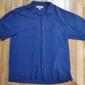 Tommy Bahama 100% Silk Shirt - Size Large